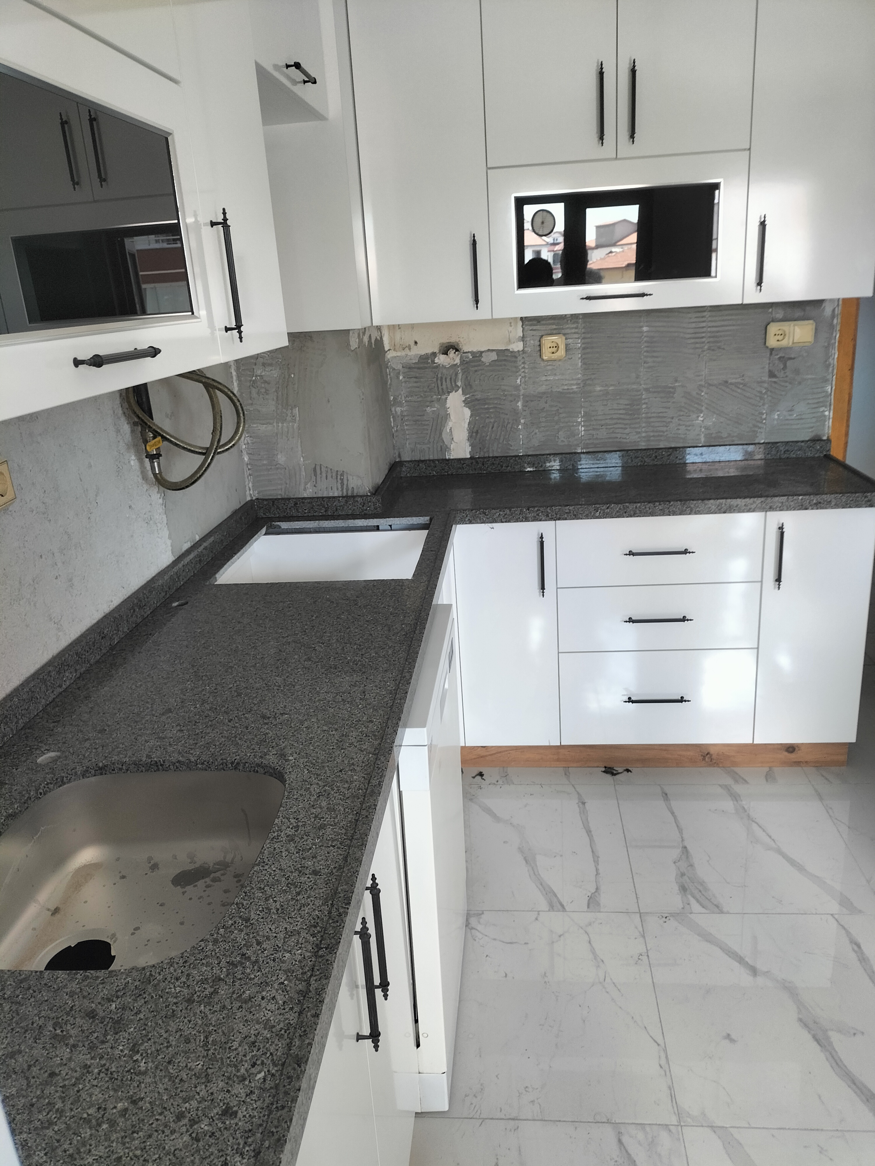 Bolu granit döşeme uygulaması